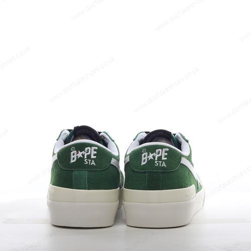 Fake A BATHING APE BAPE Mad STA Men’s / Women’s Shoes ‘White Green Black’