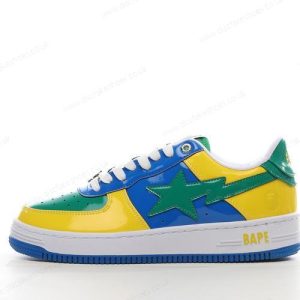 Fake A BATHING APE BAPE STA Men’s / Women’s Shoes ‘Blue Green Yellow’