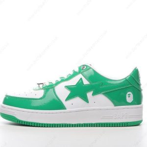 Fake A BATHING APE BAPE STA Men’s / Women’s Shoes ‘Green White’ 1H70191001-GRA