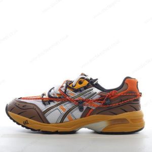 Fake ASICS Gel 1090 Men’s / Women’s Shoes ‘White Orange Brown’ 1203A115-105