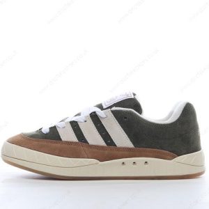 Fake Adidas Adimatic Human Made Men’s / Women’s Shoes ‘Dust Green White Brown’ HP9914