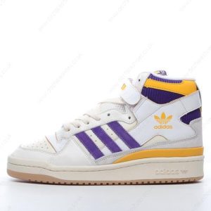 Fake Adidas Forum 84 High Men’s / Women’s Shoes ‘White Grey Blue Yellow’ GX9054