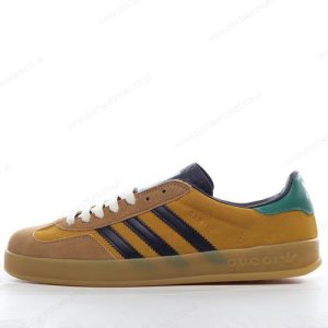 Fake Adidas Gazelle Indoor Men’s / Women’s Shoes ‘Brown Green Black’