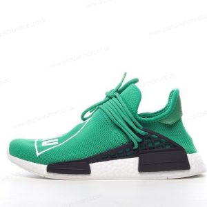 Fake Adidas NMD R1 Pharrell HU Men’s / Women’s Shoes ‘Green Green White’ BB0620