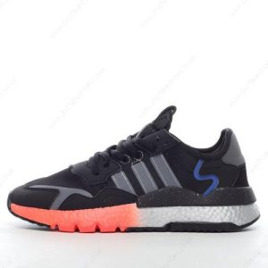 Fake Adidas Nite Jogger Men’s / Women’s Shoes ‘Black Orange Silver’ FY3686