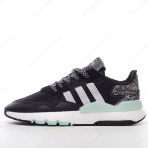 Fake Adidas Nite Jogger Men’s / Women’s Shoes ‘Black White’ FW6687