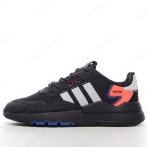 Fake Adidas Nite Jogger Men’s / Women’s Shoes ‘Black White Orange’ FX6834