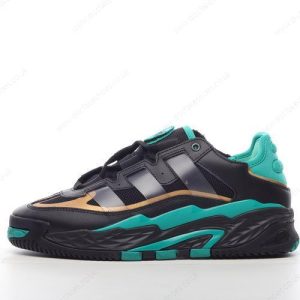 Fake Adidas Niteball Men’s / Women’s Shoes ‘Black Green’ S24142