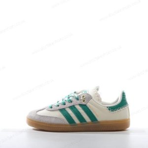 Fake Adidas Originals Samba OG GS Kids Men’s / Women’s Shoes ‘Green Off White’