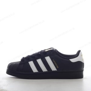 Fake Adidas Superstar Men’s / Women’s Shoes ‘Black White Gold’ EG4959