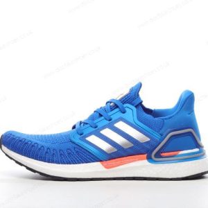 Fake Adidas Ultra boost 20 Men’s / Women’s Shoes ‘Blue Silver Orange’