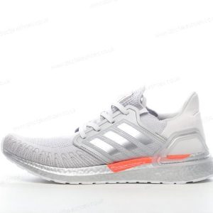 Fake Adidas Ultra boost 20 Men’s / Women’s Shoes ‘Silver White Orange’ FX7992