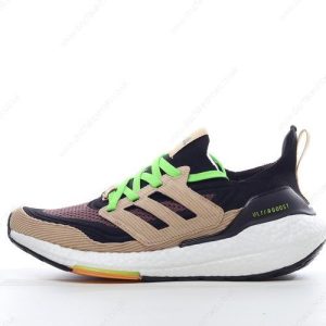 Fake Adidas Ultra boost 21 Men’s / Women’s Shoes ‘Black Beige Green’ GX5254