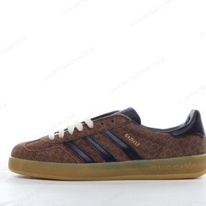 Fake Adidas x Gucci Gazelle Men’s / Women’s Shoes ‘Brown’ 707847-AAA2V-8546