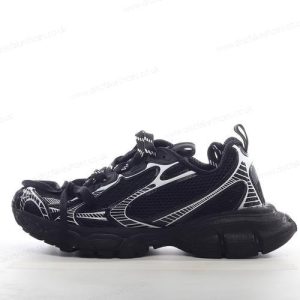 Fake Balenciaga 3XL Men’s / Women’s Shoes ‘Black Silver’ 734734W3XL11090