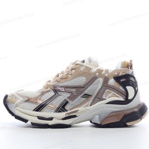 Fake Balenciaga Runner Men’s / Women’s Shoes ‘Beige Black White’ 677403W3RB39891
