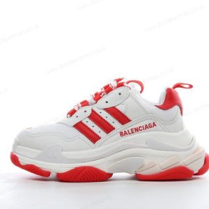Fake Balenciaga Triple S x Adidas Men’s / Women’s Shoes ‘White Red’ ID4734