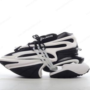 Fake Balmain Unicorn Men’s / Women’s Shoes ‘Black White’ AM1VJ309KNOC