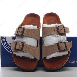 Fake Birkenstock Unisex Arizona Leather Mules Men’s / Women’s Shoes ‘Brown’ BK051103