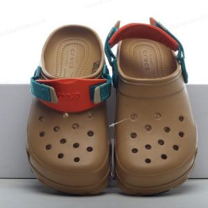 Fake Crocs Classic Clog Beach Shoe Unisex Men’s / Women’s Shoes ‘Brown Yellow’ 206340-265