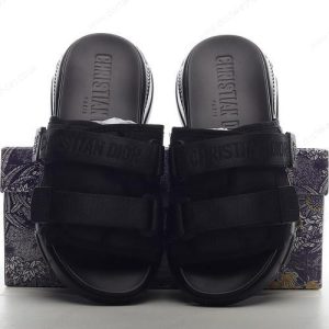 Fake Dior D Wander Mule Men’s / Women’s Shoes ‘Black’ KCQ351CNF-S900