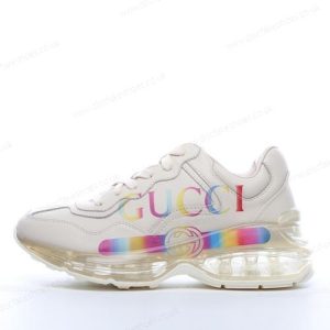 Fake Gucci Air Cushion Dad 2021 Men’s / Women’s Shoes ‘White Red Yellow’