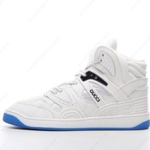 Fake Gucci Basket High Men’s / Women’s Shoes ‘White Blue’ 661310-2SHA0-9014