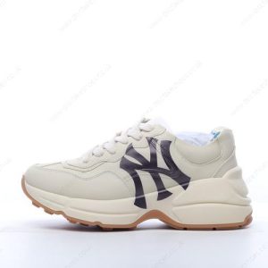 Fake Gucci Rhyton NY Yankees Men’s / Women’s Shoes ‘White’ 548638-DRW00-9022