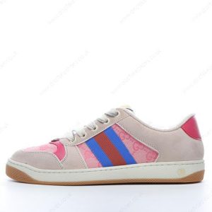 Fake Gucci Screener GG 2021ss Men’s / Women’s Shoes ‘Red Pink Blue’