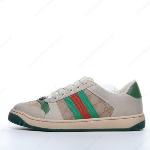 Fake Gucci Screener GG Canvas Men’s / Women’s Shoes ‘Green Red’ 546551-9Y920-9666