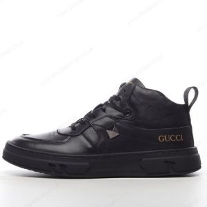 Fake Gucci Screener GG High Men’s / Women’s Shoes ‘Black’