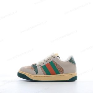 Fake Gucci Screener Logo Sneakers GS Kids Men’s / Women’s Shoes ‘Grey Green Orange’