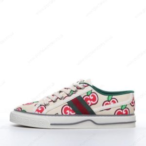 Fake Gucci Tennis 1977 Denim GG Print Men’s / Women’s Shoes ‘Off White’