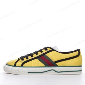 Fake Gucci Tennis 1977 ECONYL GG Print Men’s / Women’s Shoes ‘Yellow’