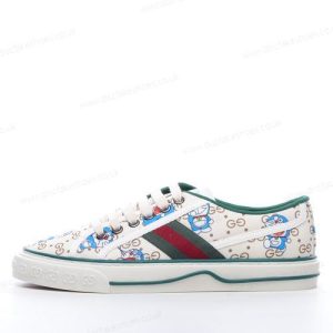 Fake Gucci x Doraemon Tennis 1977 Men’s / Women’s Shoes ‘White’