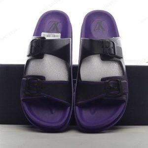 Fake LOUIS VUITTON Trainer Mule Men’s / Women’s Shoes ‘Purple Black’