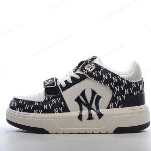 Fake MLB Chunky Liner Men’s / Women’s Shoes ‘Black White’ 3ASXLM13N-50BKS