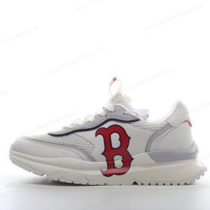 Fake MLB Chunky Runner Liner Men’s / Women’s Shoes ‘White Grey Red’ 3ASHRJ13N-43IVS