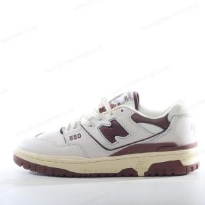 Fake New Balance 550 Men’s / Women’s Shoes ‘Brown White’ BB550AB1