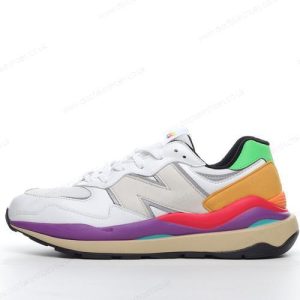 Fake New Balance 57/40 Men’s / Women’s Shoes ‘White Orange Green Purple’ M5740LA