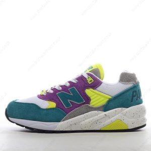 Fake New Balance 580 Men’s / Women’s Shoes ‘Purple Green Yellow White’ MT580PC2