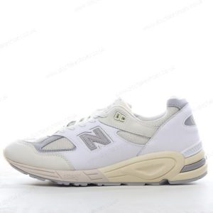 Fake New Balance 990v2 Men’s / Women’s Shoes ‘White Grey’ M990TC2