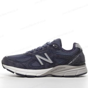 Fake New Balance 990v4 Men’s / Women’s Shoes ‘Navy Silver’ U990NV4