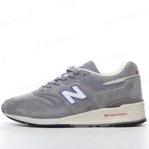 Fake New Balance 997 Men’s / Women’s Shoes ‘Grey Blue Bell’ M997CNR