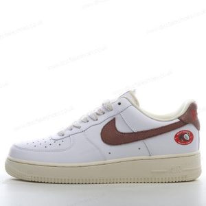 Fake Nike Air Force 1 07 LX Low Men’s / Women’s Shoes ‘White Brown’ DJ9943-101