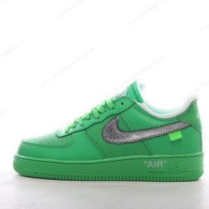 Fake Nike Air Force 1 Low 07 Off-White Men’s / Women’s Shoes ‘Green Silver’ DX1419-300