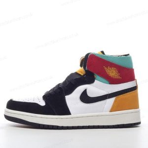 Fake Nike Air Jordan 1 High Zoom Air CMFT Men’s / Women’s Shoes ‘Black White Red Orange Green’ CT0978-016