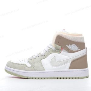 Fake Nike Air Jordan 1 High Zoom Air CMFT Men’s / Women’s Shoes ‘White Grey Olive’ CT0979-102