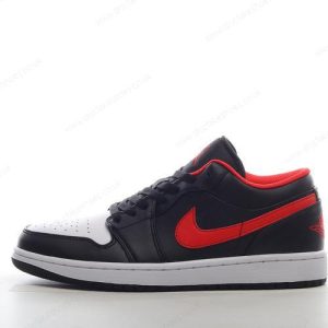 Fake Nike Air Jordan 1 Low Men’s / Women’s Shoes ‘Black Red White’ 553558-063