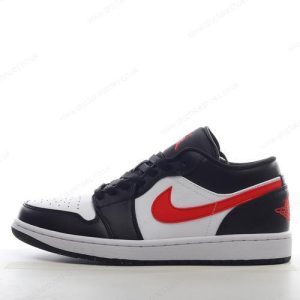 Fake Nike Air Jordan 1 Low Men’s / Women’s Shoes ‘Black Red White’ 554724-075